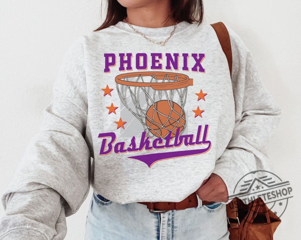 Vintage Phoenix Basketball Sweatshirt Tshirt usathleteshop 1