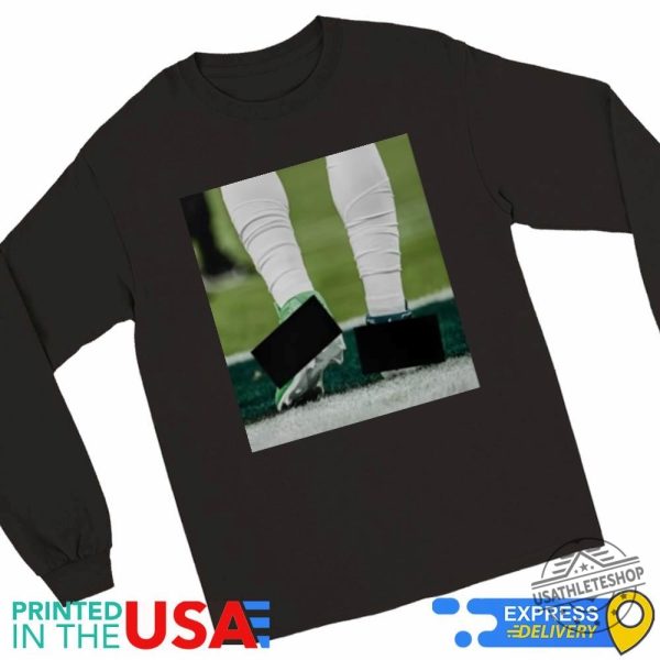 Jalen Hurts The Banned Two Different Colored Jordans Shirt usathleteshop 1 1