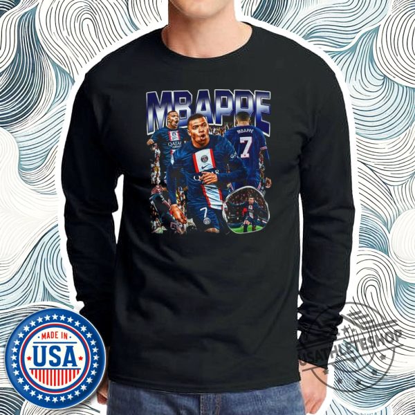 Retro Vintage 90S Graphic Mbappe Tshirt