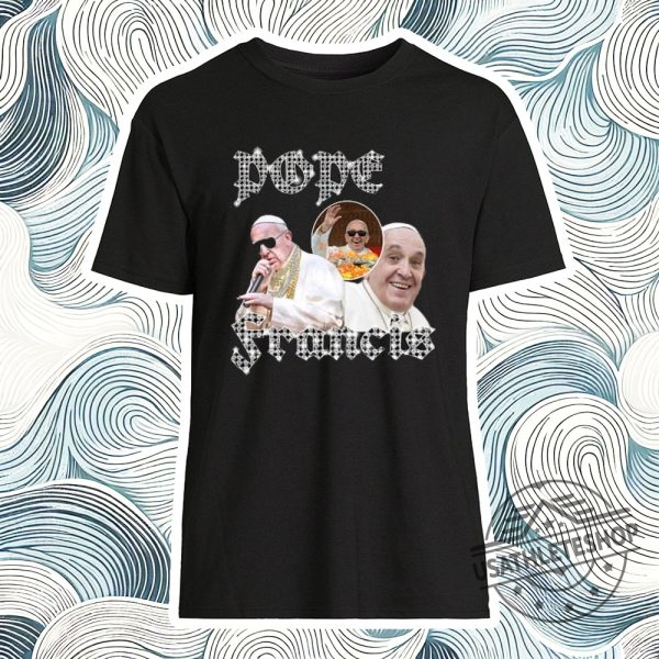 Pope Francis Vintage Rap Shirt