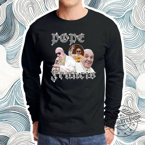 Pope Francis Vintage Rap Shirt
