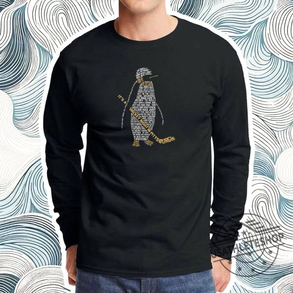 Vintage 90S Pittsburgh Penguins Hockey Big Graphic Nhl Shirt