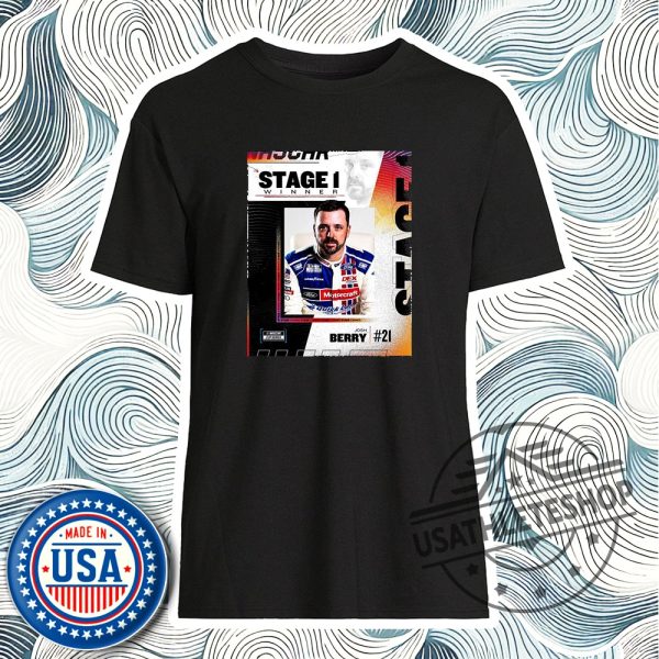 Poster-Nascar-Cup-Series-Josh-Berry-21-Stage-1-Winner-Takes-The-Opening-Stage-In-Atlanta-Tee-usathleteshop_1