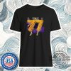 Luka Doncic 77 Basketball Vintage Sports Graphic Tee