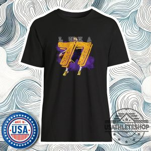 Luka Doncic 77 Basketball Vintage Sports Graphic Tee