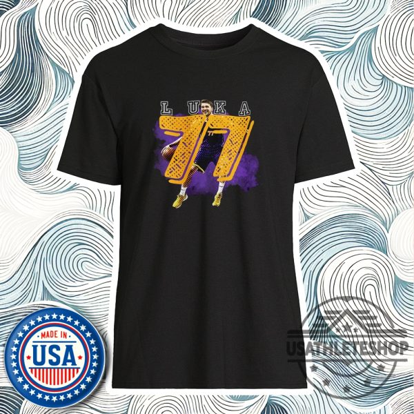 Luka Doncic 77 Basketball Vintage Sports Graphic Tee