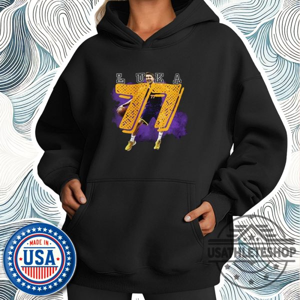 Luka Doncic 77 Basketball Vintage Sports Graphic Tee