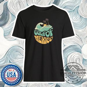 Golfo De México 1550 Retro Vintage Art Shirt