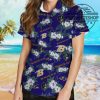 Nfl Baltimore Ravens Navy Hawaiian Shirt Short