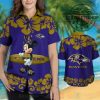 Nfl Baltimore Ravens And Minnie Mouse Hawaiian Shirt Short