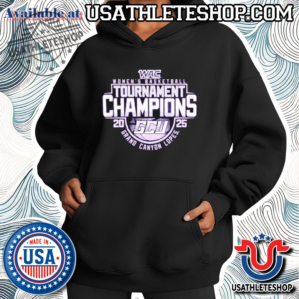 Grand Canyon Lopes WAC Women’s Basketball Champions 2025 Shirt 4 Grand Canyon Lopes WAC Women’s Basketball Champions 2025 Shirt