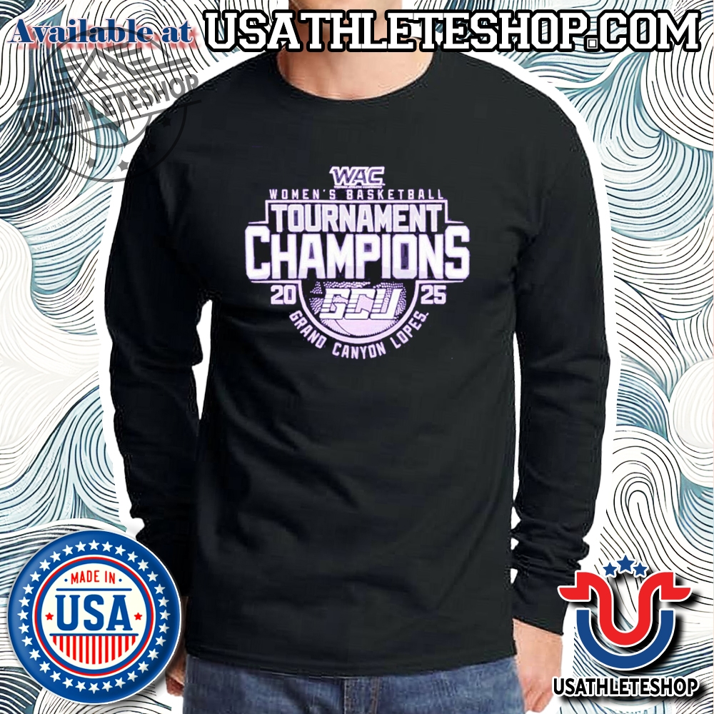 Grand Canyon Lopes WAC Women’s Basketball Champions 2025 Shirt 5 Grand Canyon Lopes WAC Women’s Basketball Champions 2025 Shirt