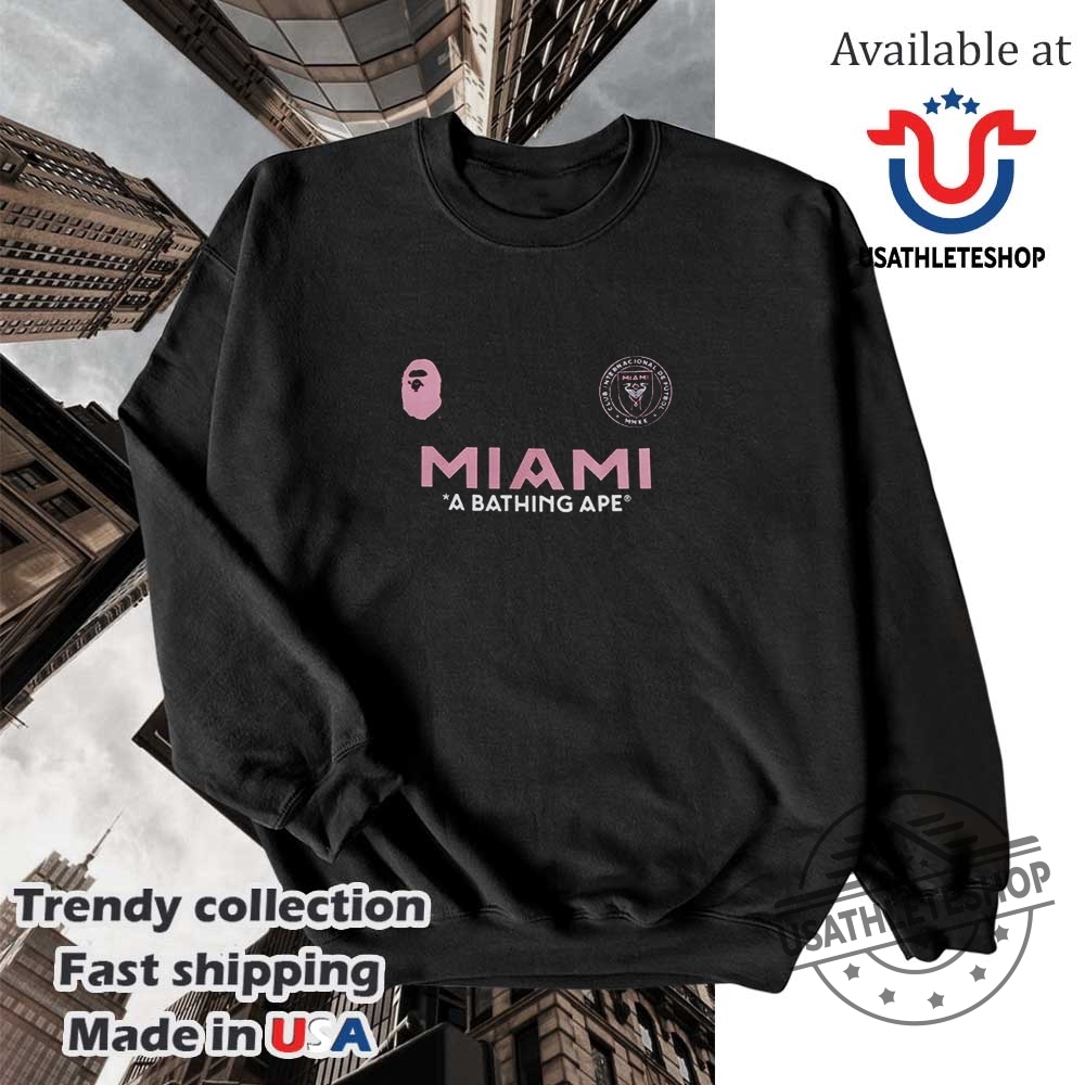 Bape X Inter Miami Cf Camo Shirt 5 BAPE x Inter Miami CF Camo Shirt