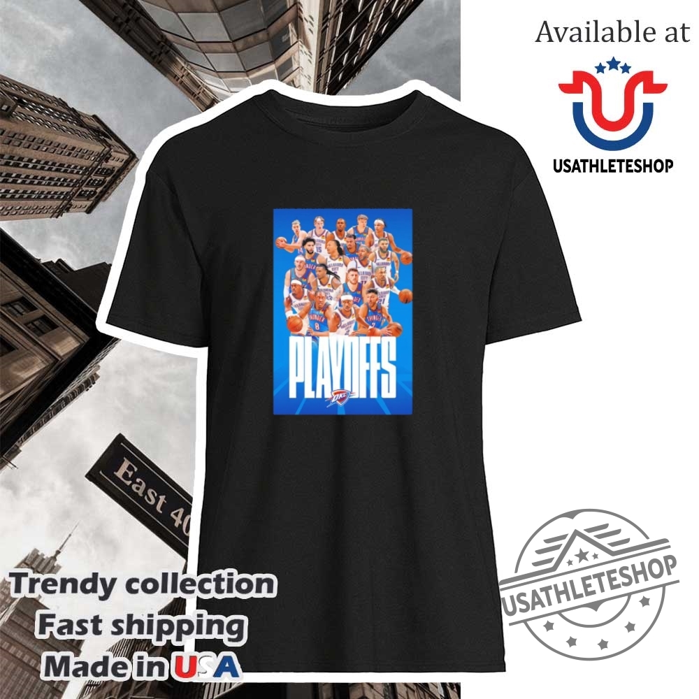 Oklahoma City Thunder Playoffs Teams Shirt