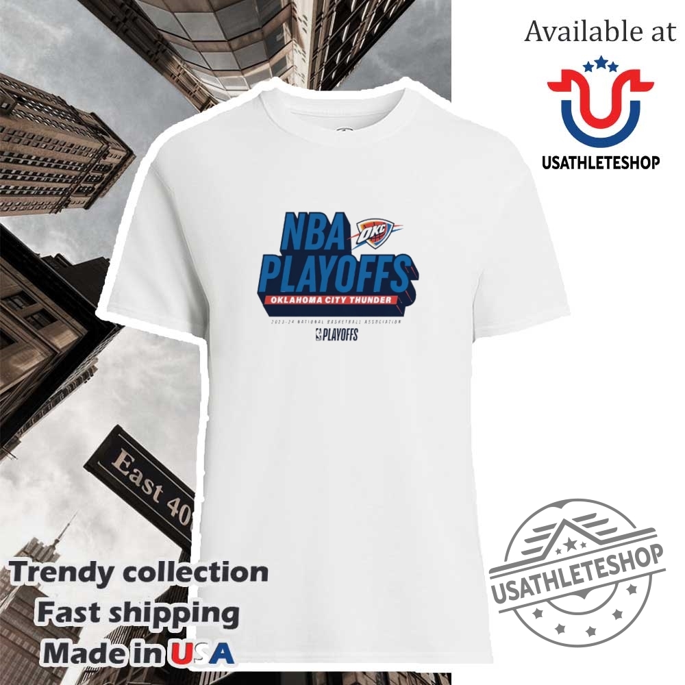 Oklahoma City Thunder 2024 Nba Playoffs Shirt