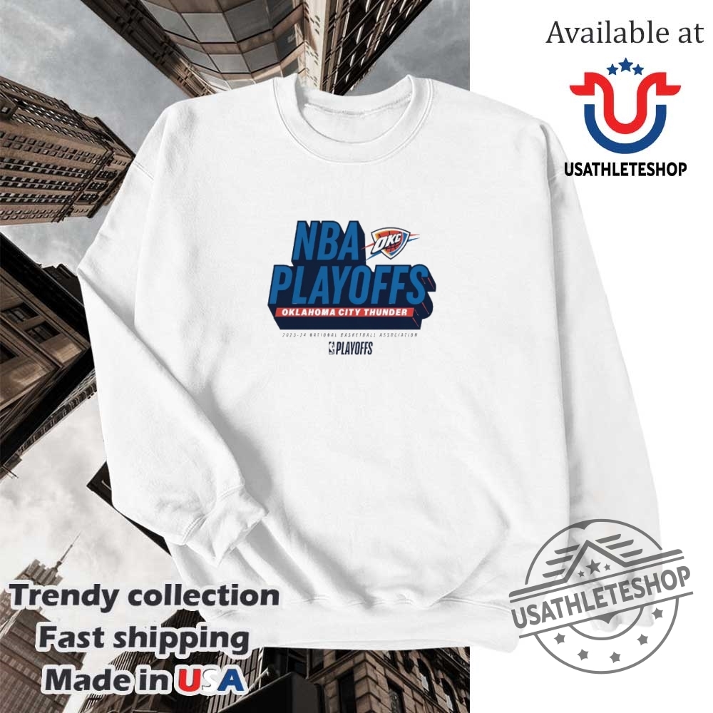 Oklahoma City Thunder 2024 Nba Playoffs Shirt 5 Oklahoma City Thunder 2024 NBA Playoffs shirt