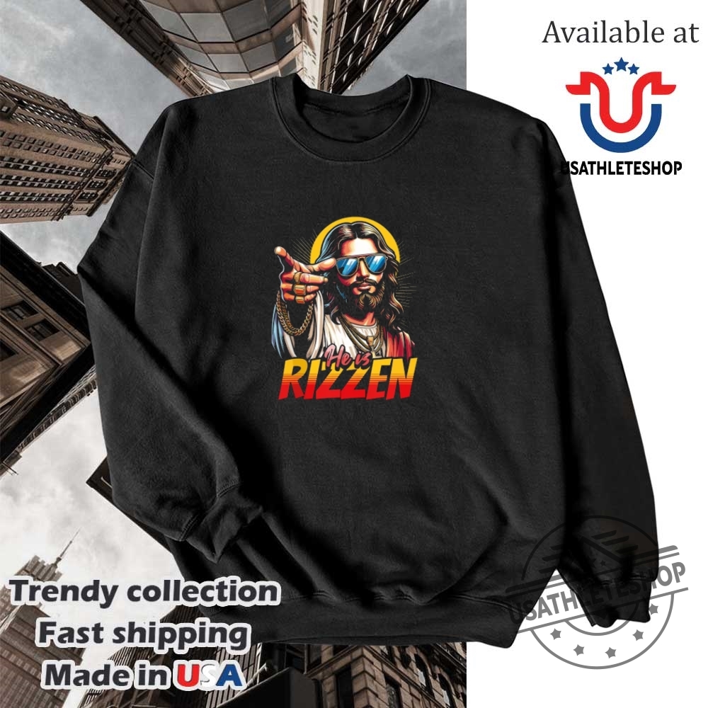 He Is Rizzin Jesus Cool Easter Tshirt 5 He is Rizzin