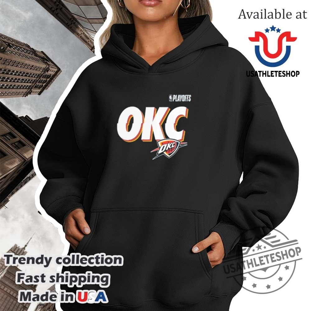 Oklahoma City Thunder 2025 Nba Playoffs Okc Slogan Tshirts 4 Oklahoma City Thunder 2025 NBA Playoffs OKC Slogan T-Shirts
