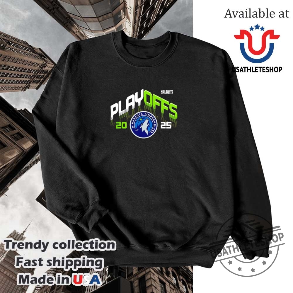 Minnesota Timberwolves 2025 Nba Playoffs Logo Shirt 5 Minnesota Timberwolves 2025 NBA Playoffs logo shirt