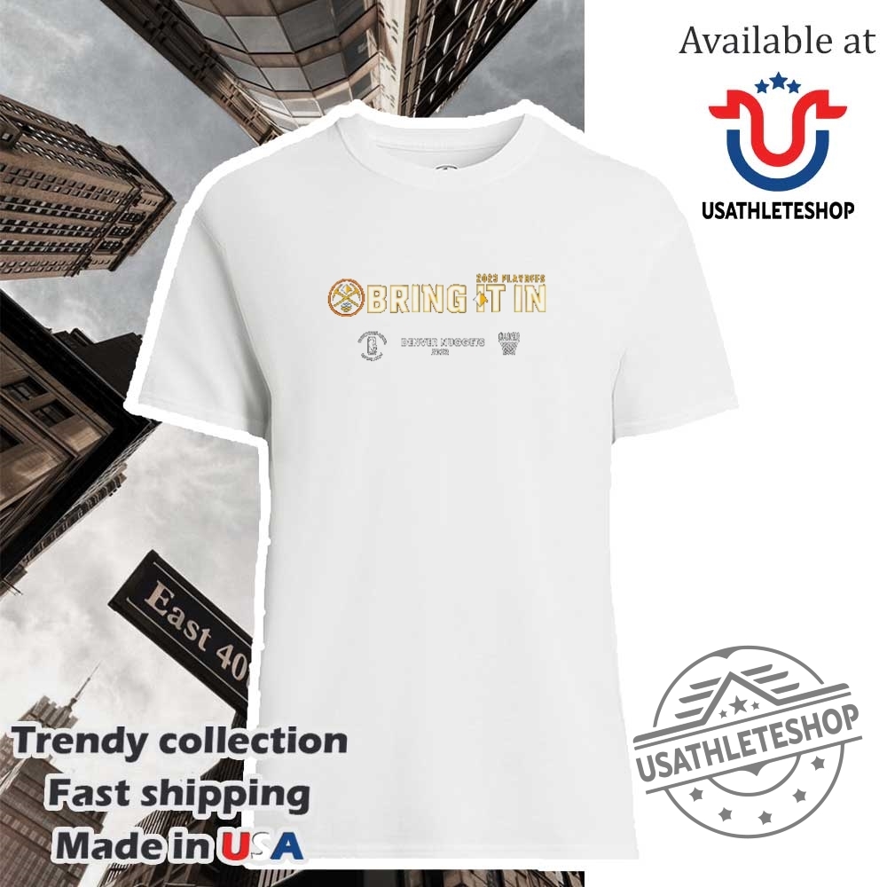 "Top Oklahoma City Thunder Shirts for NBA Playoffs Fans 2024-2025" 41 Denver Nuggets Nike Youth 2023 Nba Playoffs Mantra Tshirt