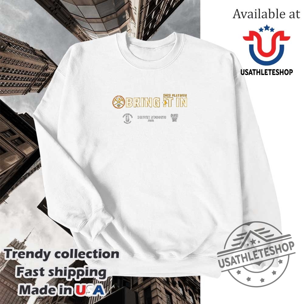 Denver Nuggets Nike Youth 2023 Nba Playoffs Mantra Tshirt 5 Denver Nuggets Nike Youth 2023 NBA Playoffs Mantra T-Shirt