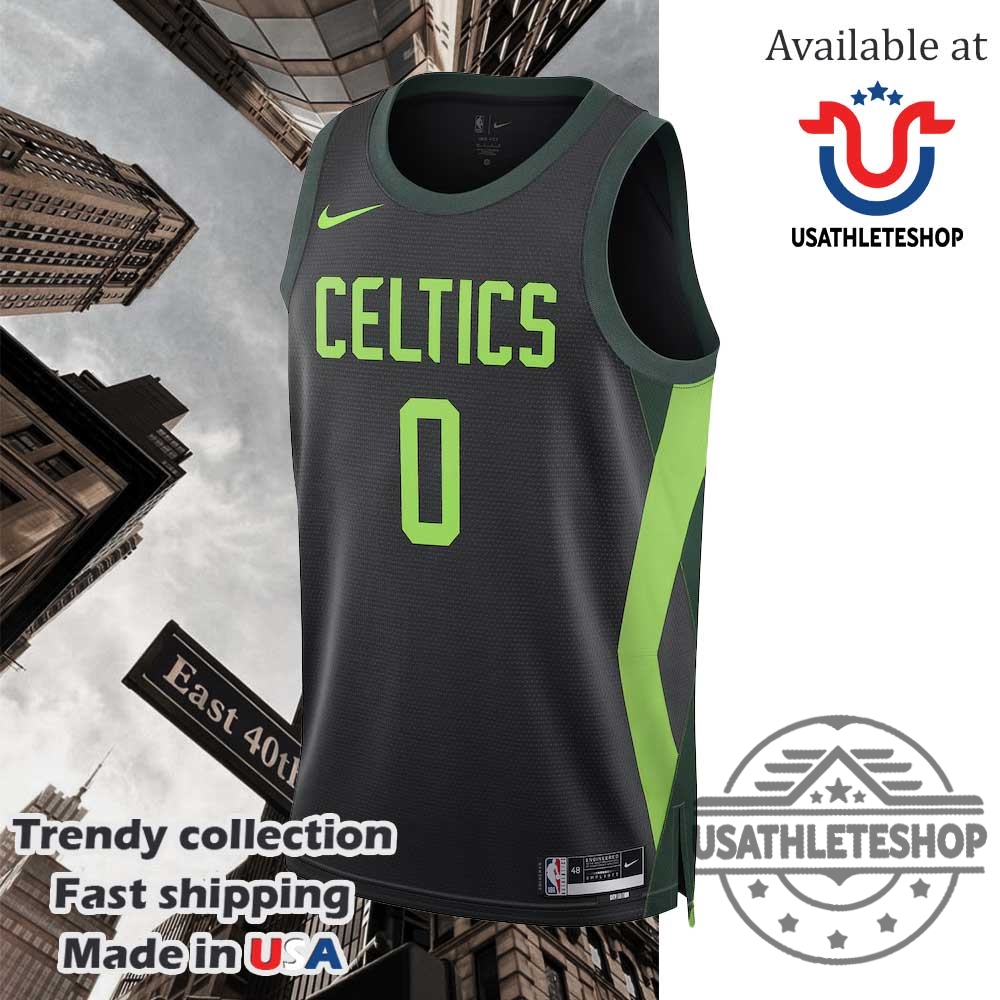 Boston Celtics Nike City Edition Swingman Jayson Tatum Jersey 4 Boston Celtics Nike City Edition Swingman Jayson Tatum Jersey
