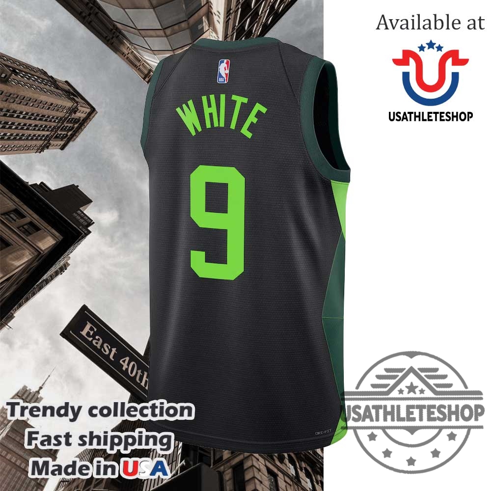 Boston Celtics Nike City Edition Swingman Derrick White Jersey 5 Boston Celtics Nike City Edition Swingman Derrick White Jersey