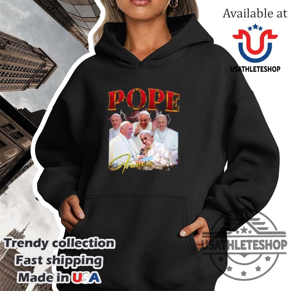 Vintage Christian Pope Francis Graphic Tshirt 4 Vintage Christian Pope Francis Graphic T-Shirt
