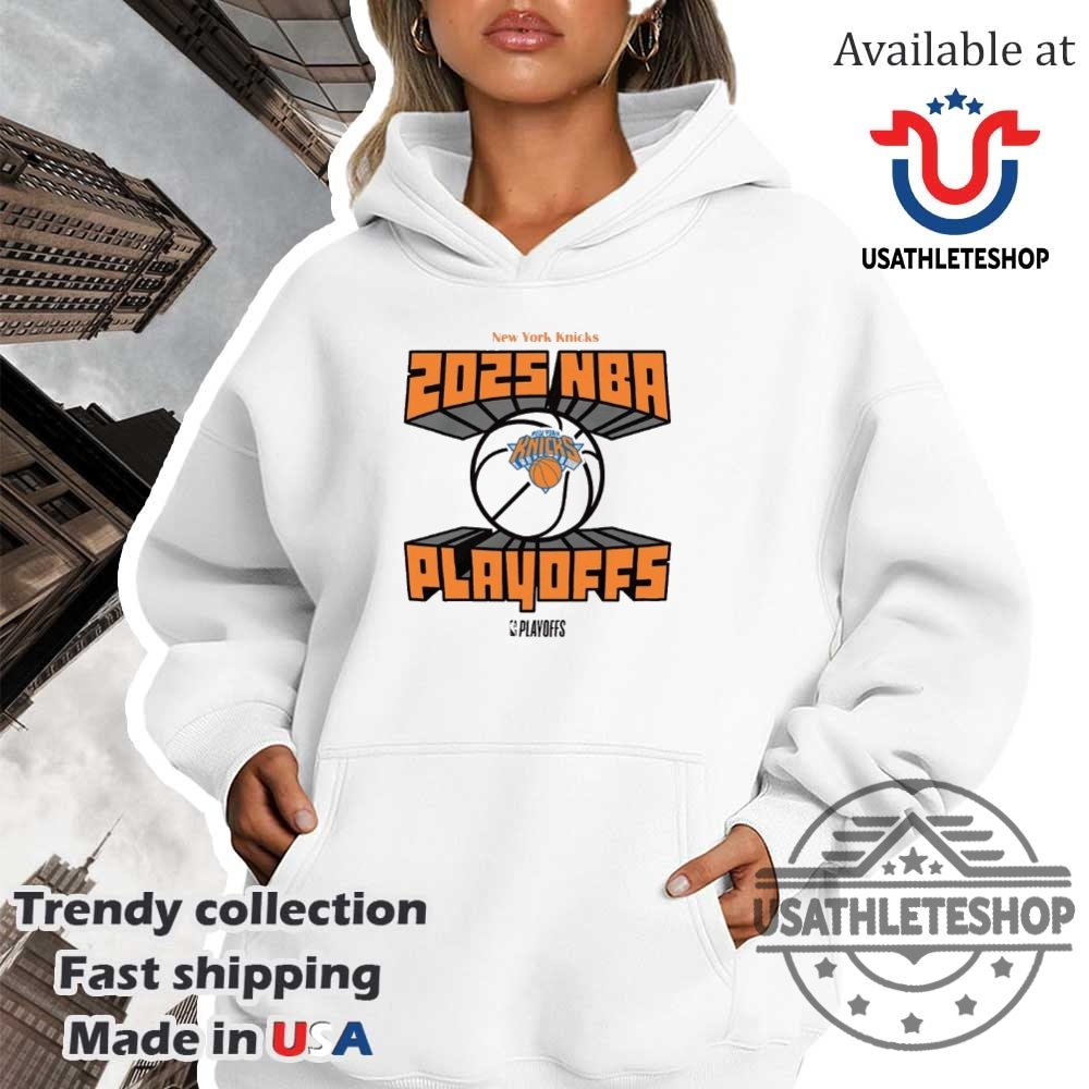 New York Knicks Nba 2025 Playoffs Tshirts 4 New York Knicks NBA 2025 playoffs t-shirts