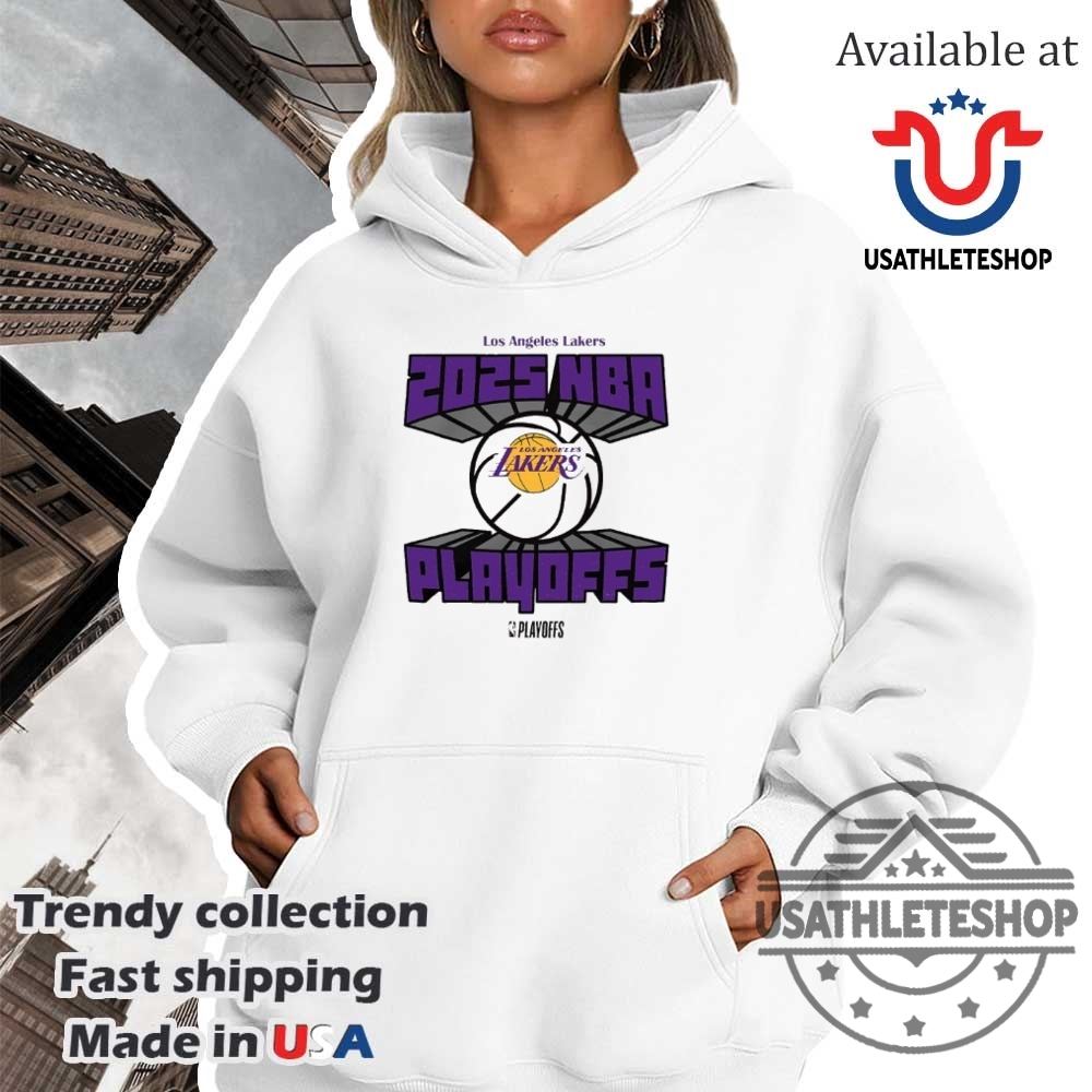 Los Angeles Lakers Nba 2025 Playoffs Tshirts 4 Los Angeles Lakers NBA 2025 playoffs t-shirts