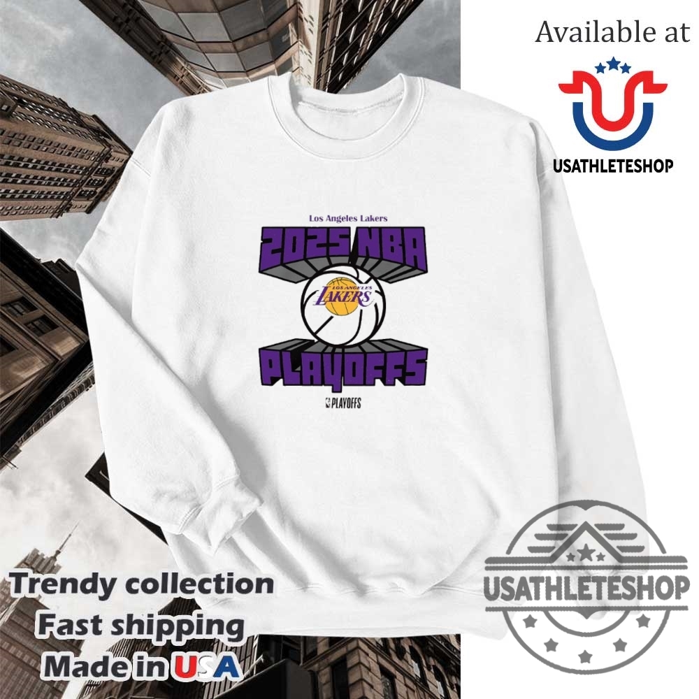 Los Angeles Lakers Nba 2025 Playoffs Tshirts 5 Los Angeles Lakers NBA 2025 playoffs t-shirts
