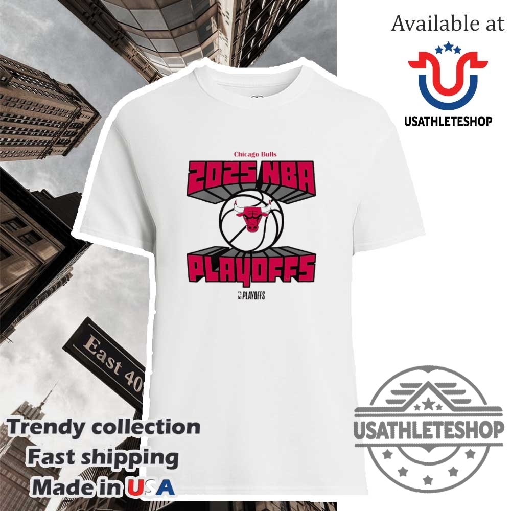 "Top Trending T-Shirts: Pope Francis to Chicago Cubs Designs" 18 Chicago Bulls Nba 2025 Playoffs Tshirts