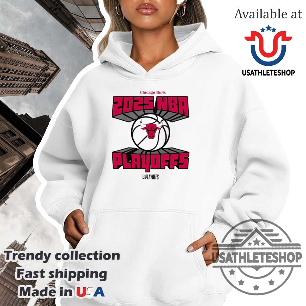 Chicago Bulls Nba 2025 Playoffs Tshirts 4 Chicago Bulls NBA 2025 playoffs t-shirts