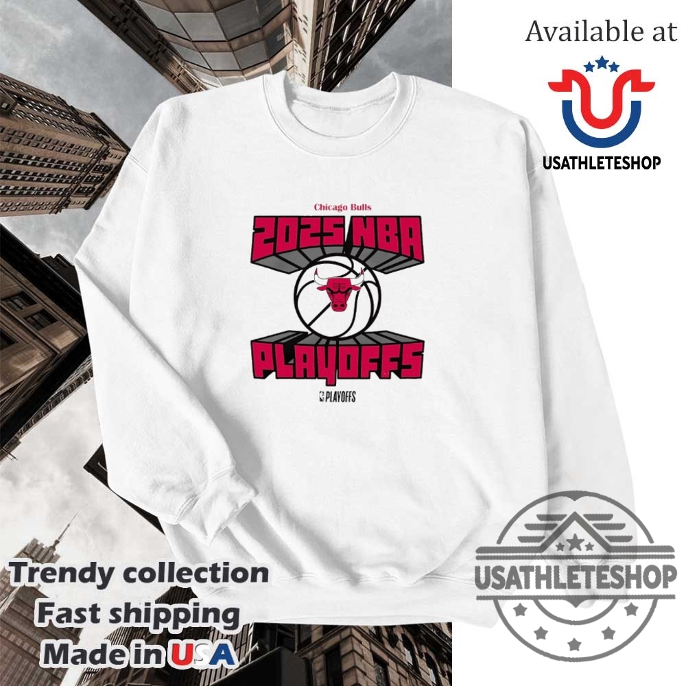 Chicago Bulls Nba 2025 Playoffs Tshirts 5 Chicago Bulls NBA 2025 playoffs t-shirts