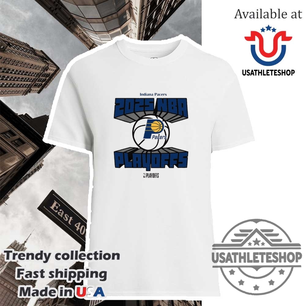 "Top Trending T-Shirts: Pope Francis to Chicago Cubs Designs" 19 Indiana Pacers Nba 2025 Playoffs Tshirt