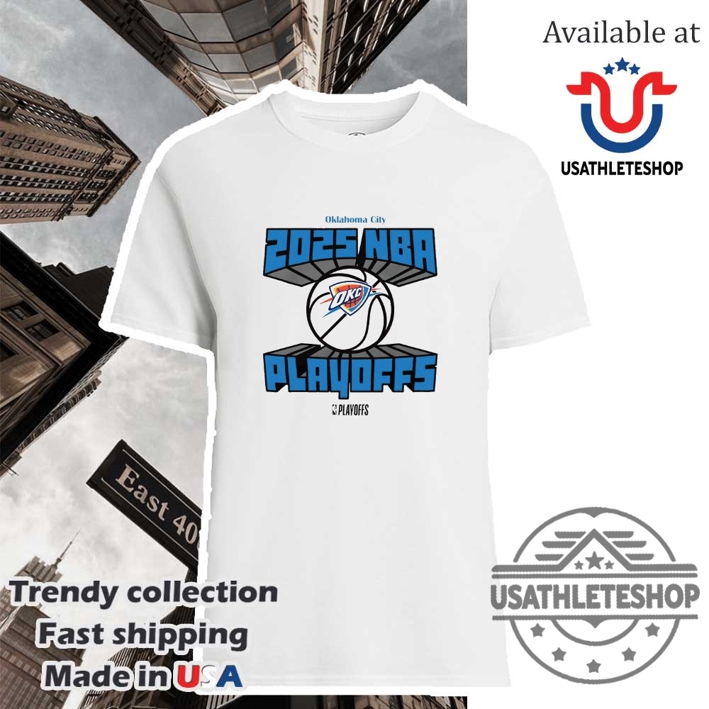 "Top Trending T-Shirts: Pope Francis to Chicago Cubs Designs" 24 Oklahoma City Thunder Nba 2025 Playoffs Tshirts