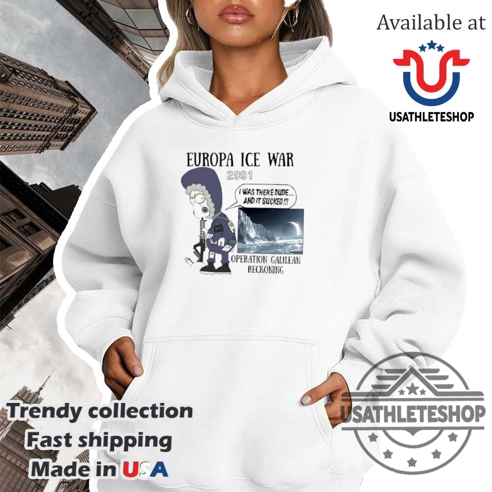 Europa Ice War Novelty Tshirts 4 Europa Ice War Novelty T-shirts