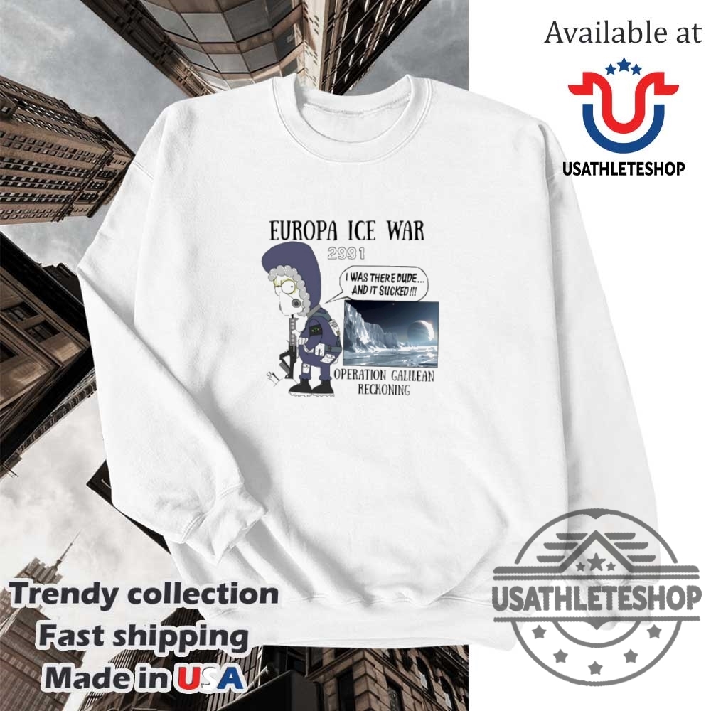 Europa Ice War Novelty Tshirts 5 Europa Ice War Novelty T-shirts