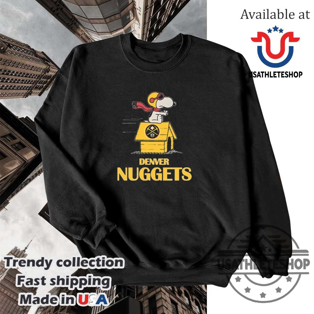 Denver Nuggets Nba Basketball Snoopy House 2025 Tshirts 5 Denver Nuggets NBA basketball Snoopy House 2025 T-shirts