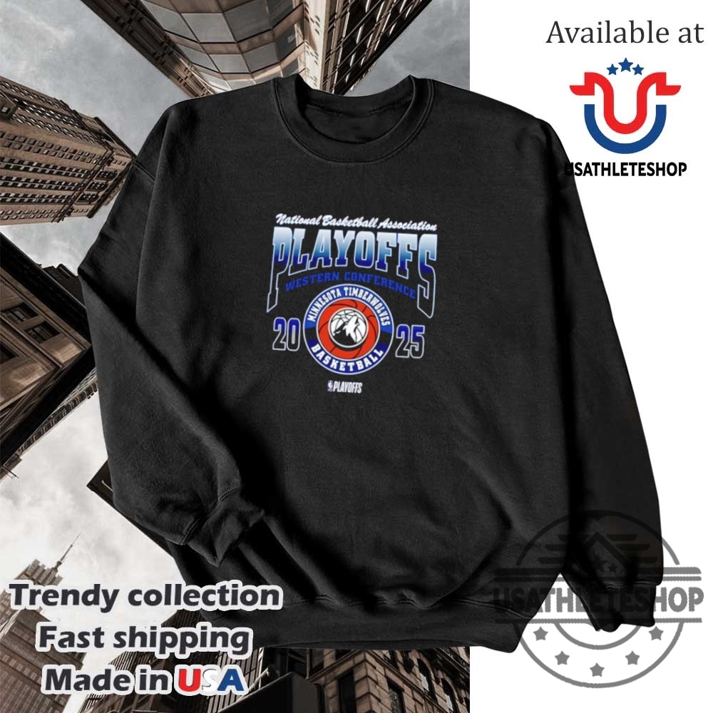 Minnesota Timberwolves 2025 Western Conference Playoffs Shirt 5 Minnesota Timberwolves 2025 Western Conference Playoffs Shirt