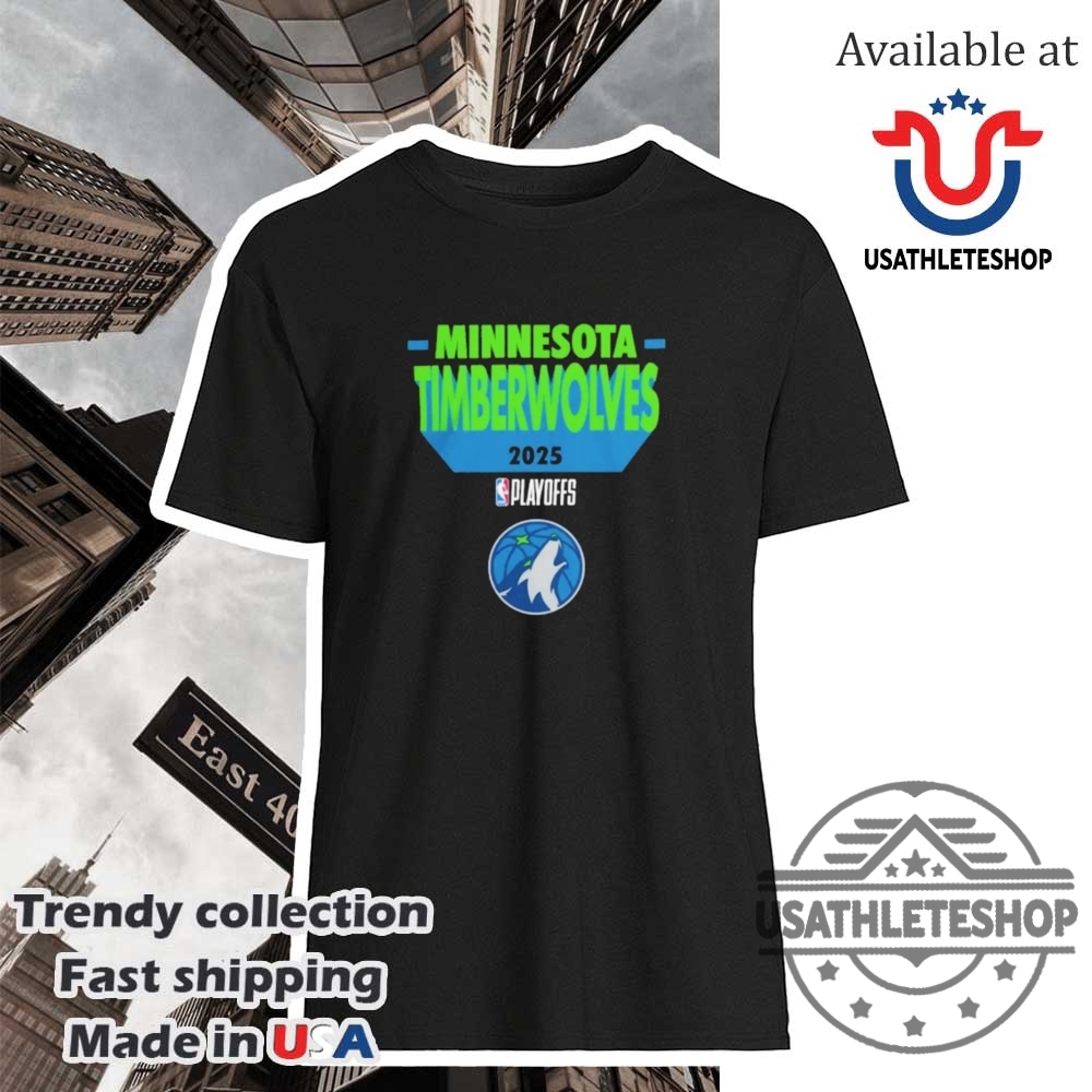 "Top 2025 Sports Fan T-Shirts: NBA, MLB, NHL Playoff Gear" 6 Minnesota Timberwolves 2025 Playoff Participant Tshirt