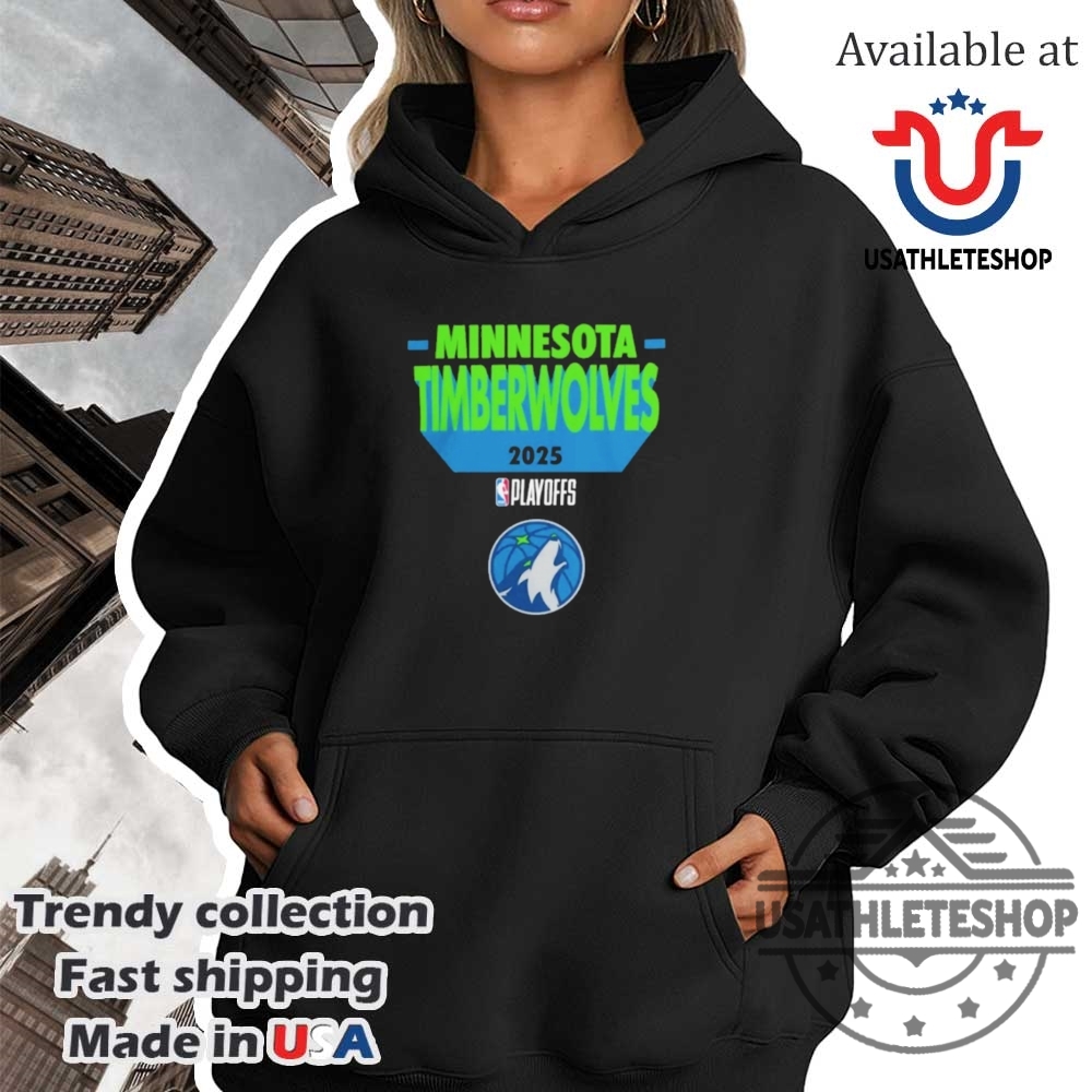 Minnesota Timberwolves 2025 Playoff Participant Tshirt 4 Minnesota Timberwolves 2025 Playoff Participant T-Shirt