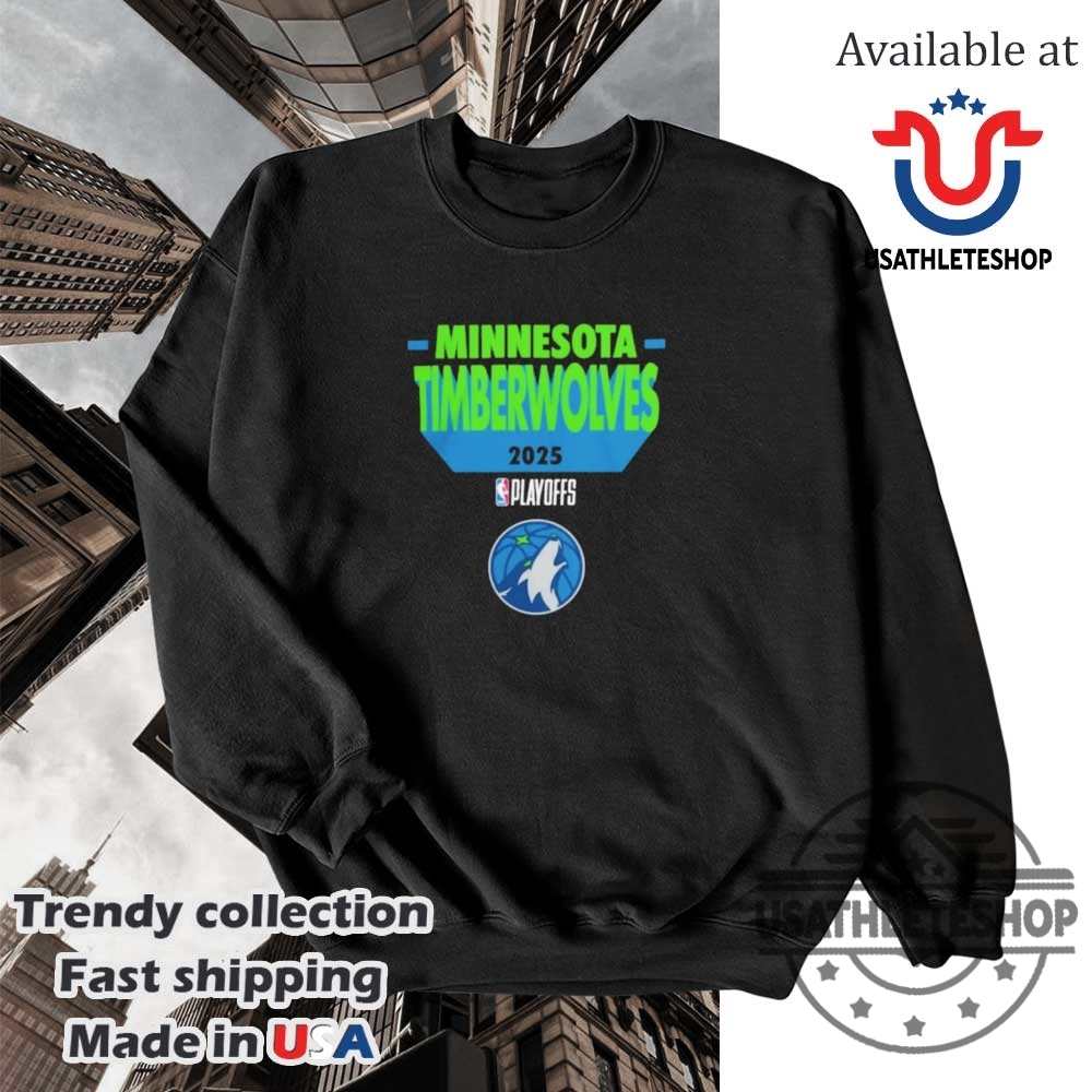 Minnesota Timberwolves 2025 Playoff Participant Tshirt 5 Minnesota Timberwolves 2025 Playoff Participant T-Shirt