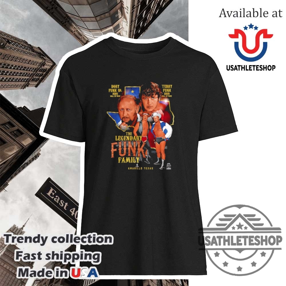 The Legendary Funk Family Graphic Retro Tshirt