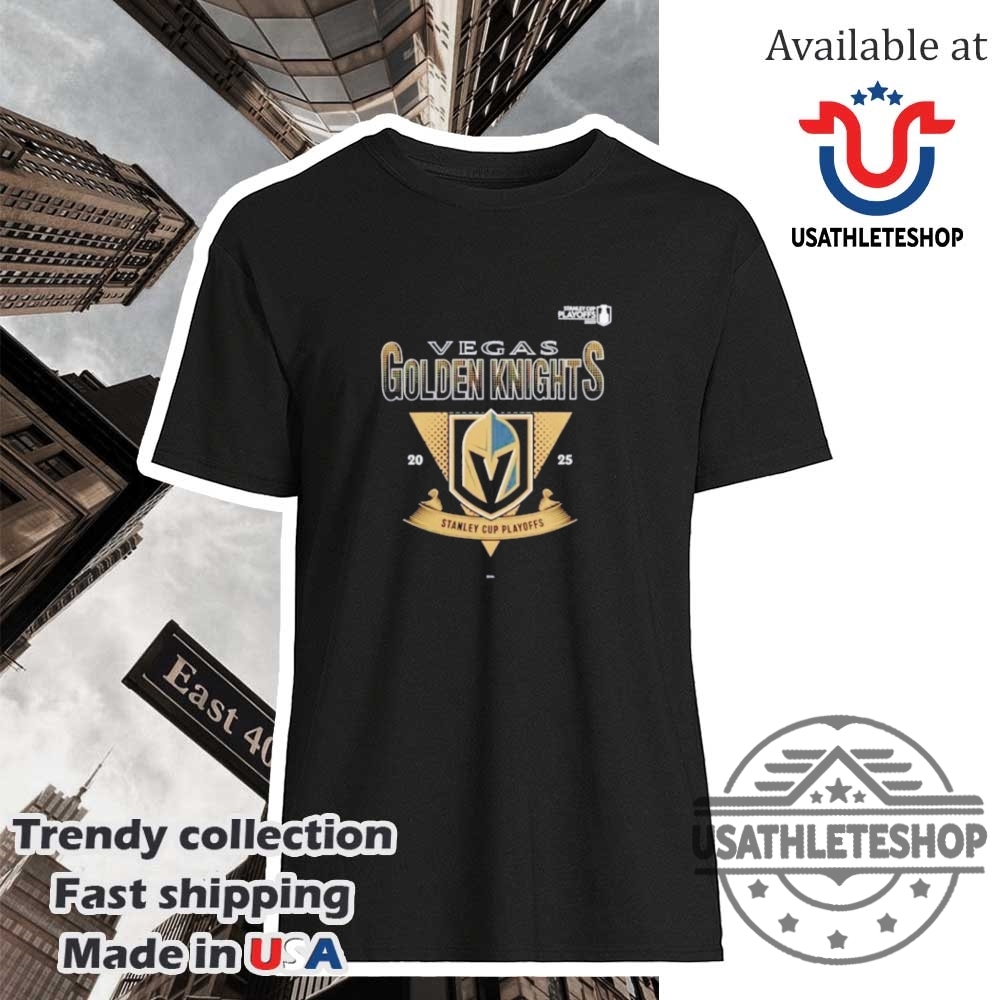 "Top 2025 Sports Fan T-Shirts: NBA, MLB, NHL Playoff Gear" 10 Vegas Golden Knights 2025 Stanley Cup Playoffs Tshirt
