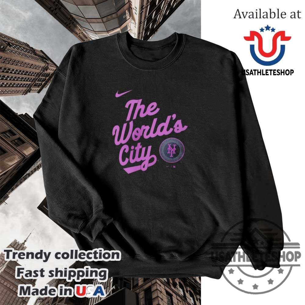 New York Mets 2025 City Connect The Worlds City Shirt 5 New York Mets 2025 City Connect The Worlds City Shirt usathleteshop 3