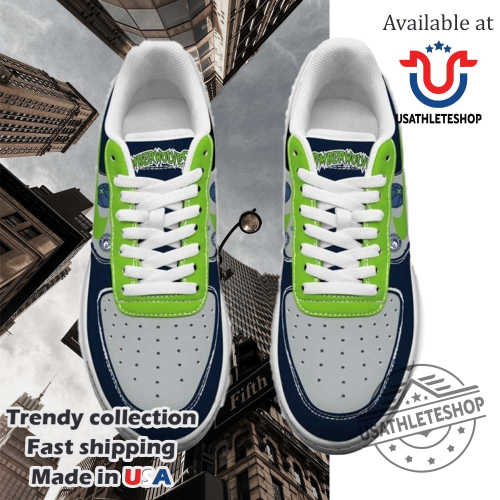 Minnesota Timberwolves Nike Collaboration Limited Edition Air Force 1 Shoes 3 Minnesota Timberwolves Nike Collaboration – Limited Edition Air Force 1 Shoes
