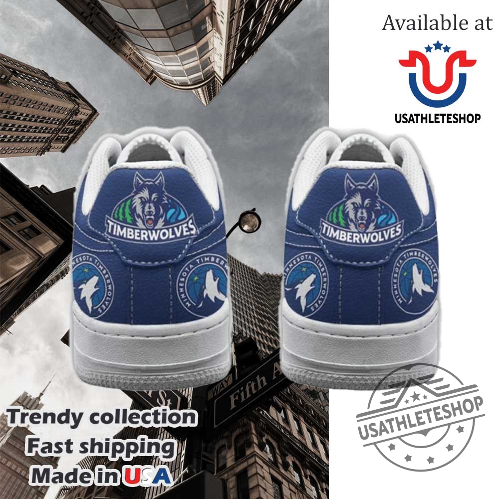 Minnesota Timberwolves X Nike Air Force 1 Limited Edition Custom Sneakers 3 Minnesota Timberwolves x Nike Air Force 1 – Limited Edition Custom Sneakers