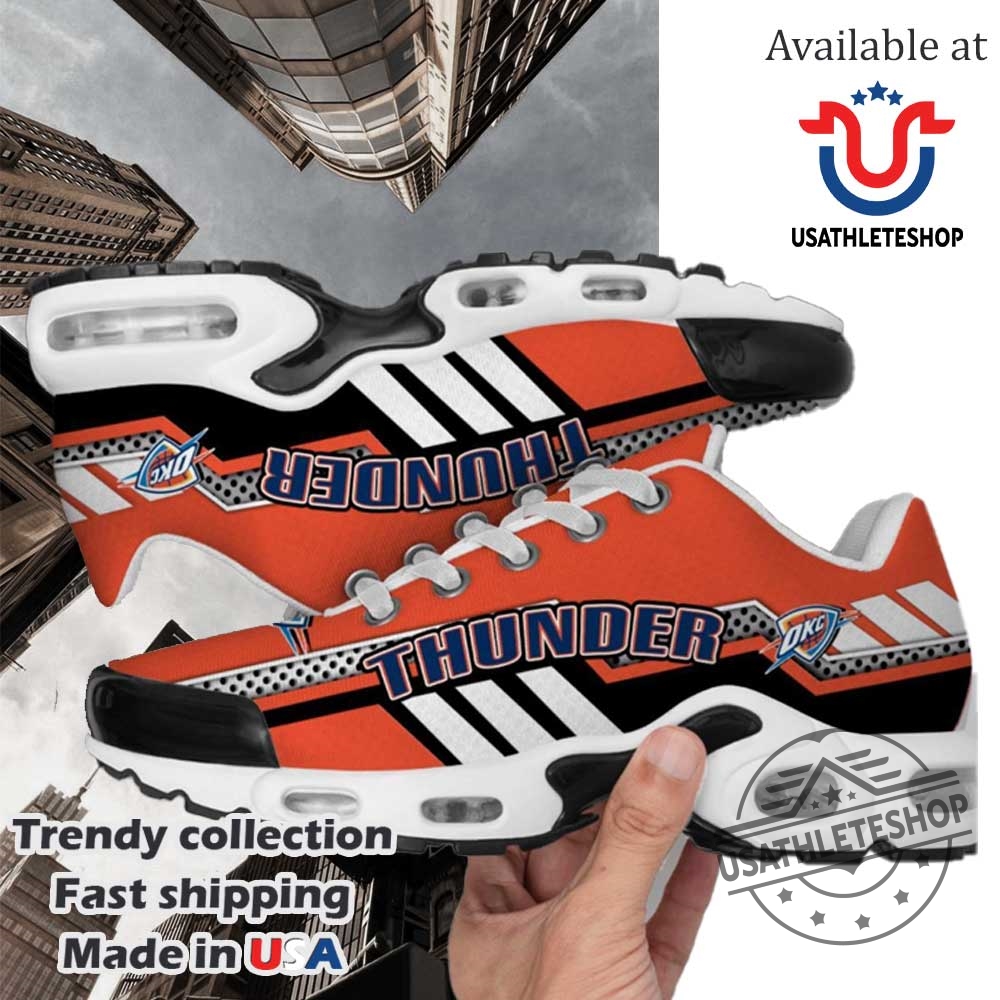 "Custom NBA Sneakers: Exclusive Timberwolves and Thunder Limited Editions" 6 Oklahoma City Thunder Tn Shoes Sports Team Gift Air Cushion Sneakers