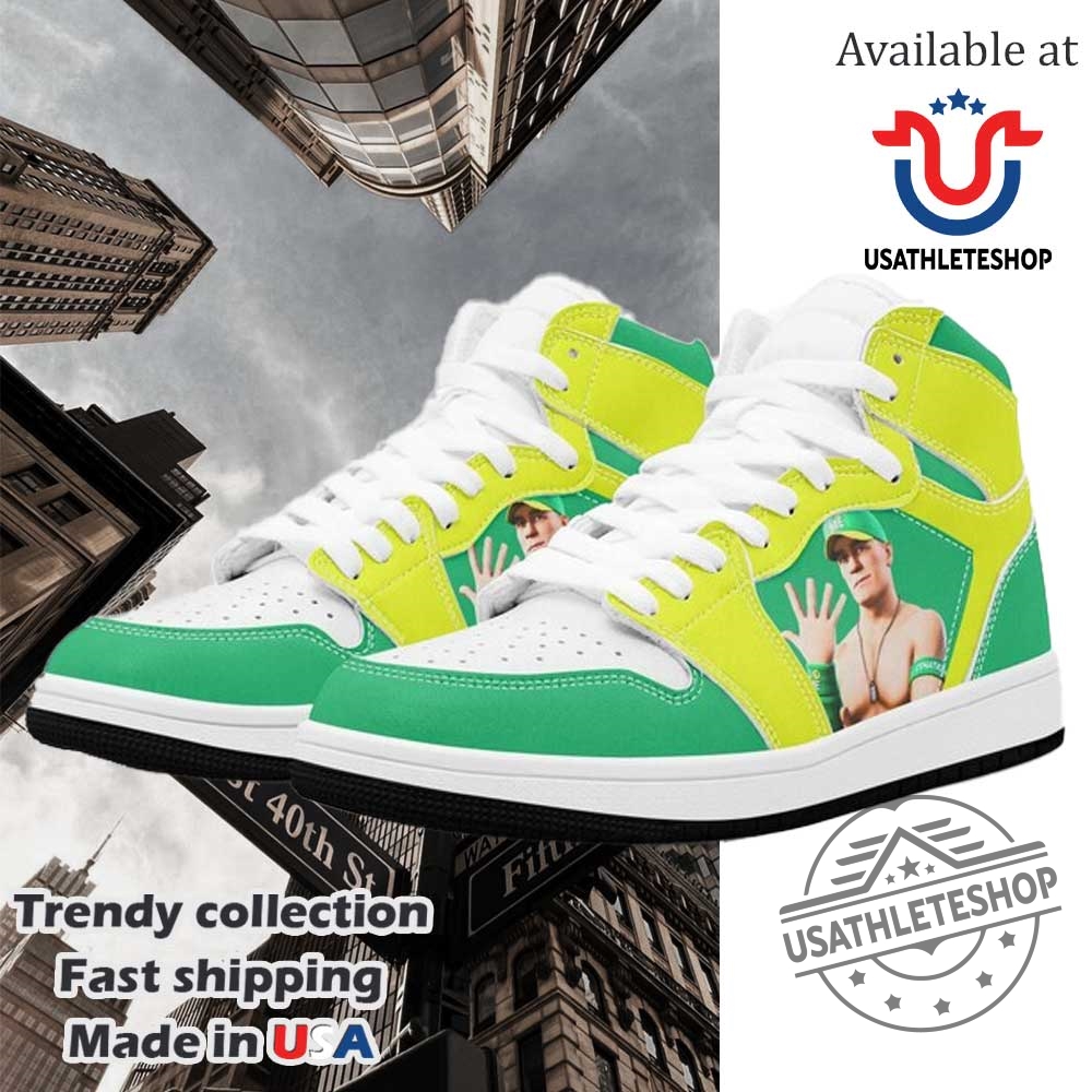 "Custom NBA Sneakers: Exclusive Timberwolves and Thunder Limited Editions" 11 John Cena Sneakers Perfect Gift For Wrestling Fans And Live Event Enthusiasts